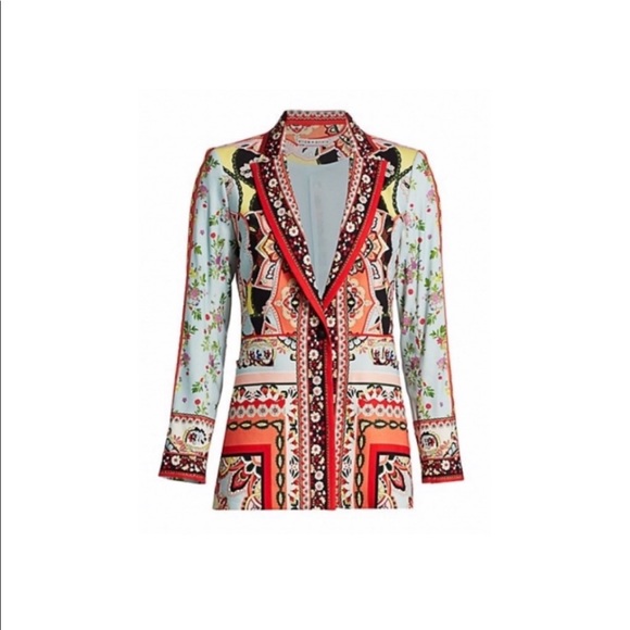 Alice and Olivia Floral Blazer - Picture 2 of 8